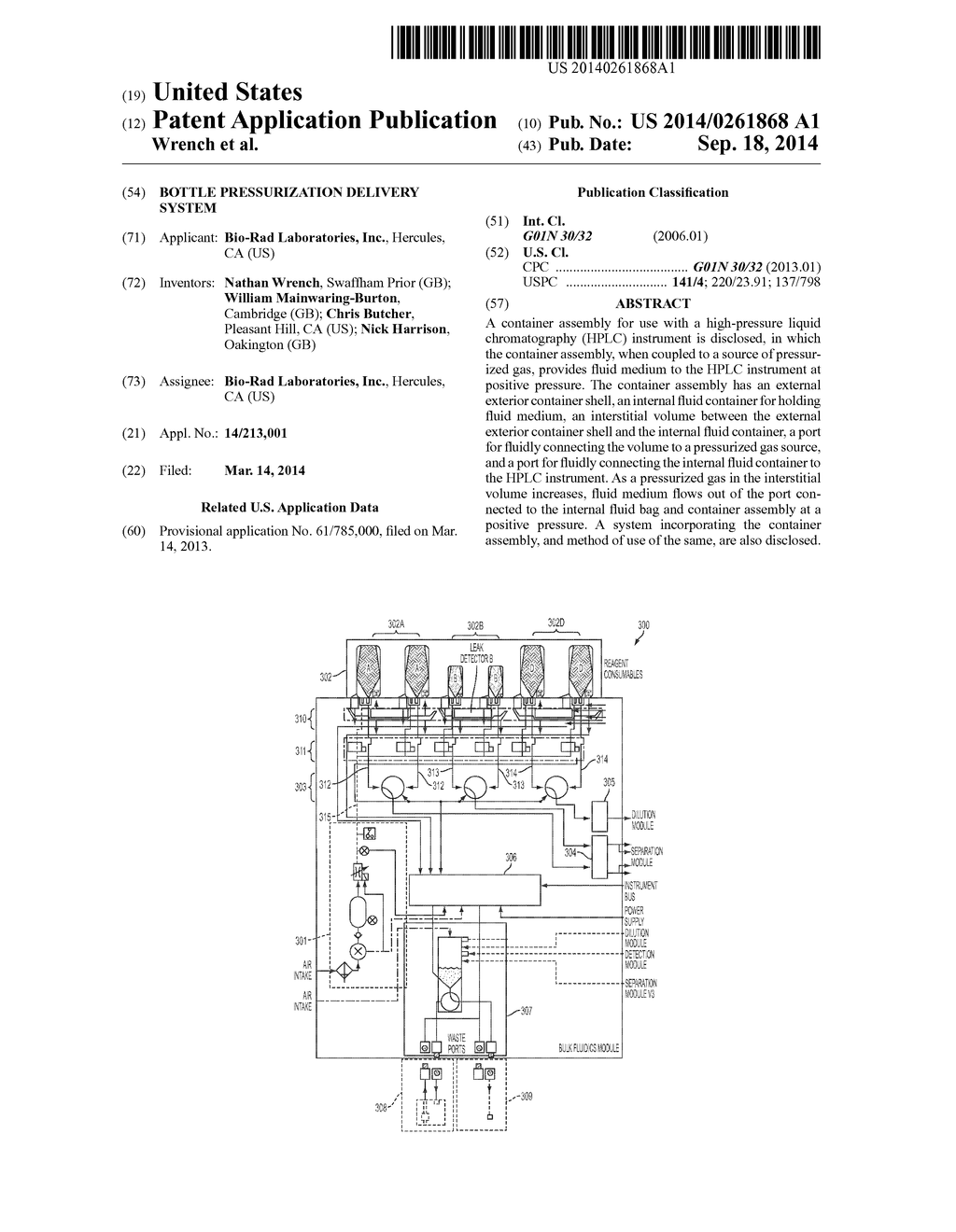 BOTTLE PRESSURIZATION DELIVERY SYSTEM - diagram, schematic, and image 01