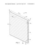 COVERING FOR AN ARCHITECTURAL OPENING HAVING NESTED ROLLERS diagram and image