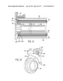 COVERING FOR AN ARCHITECTURAL OPENING HAVING NESTED ROLLERS diagram and image