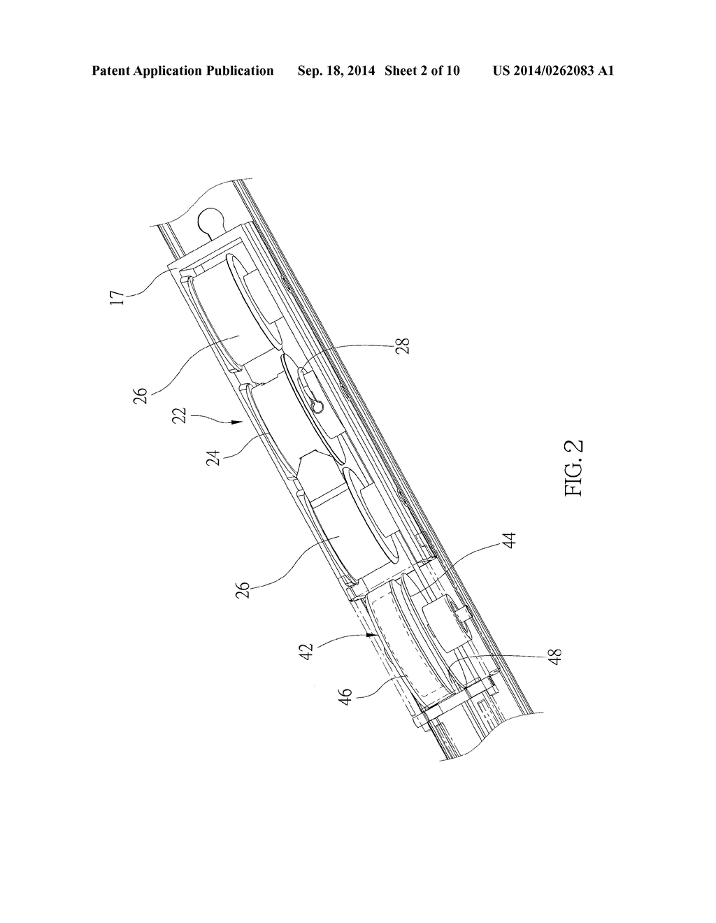 APPARATUS FOR RAISING AND LOWERING COVERING MEMBER OF WINDOW COVERING - diagram, schematic, and image 03