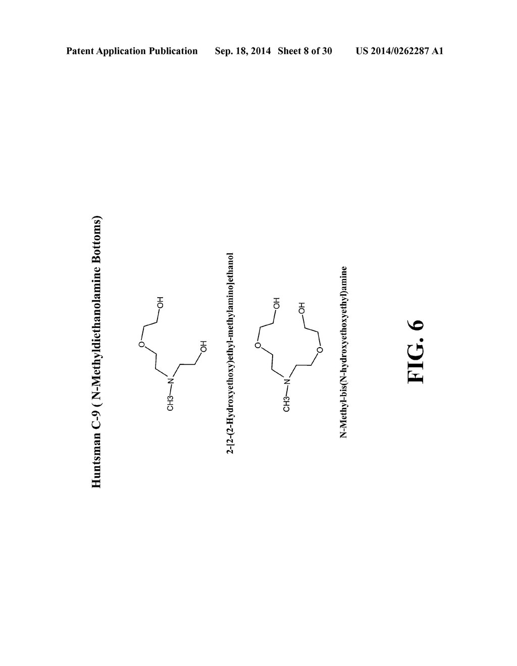 ENVIRONMENTALLY FRIENDLY QUATERNARY SALTS OF AMINES AND THEIR USE AS     TEMPORARY AND/OR PERMANENT CLAY STABILIZERS AND METHODS FOR MAKING AND     USING SAME - diagram, schematic, and image 09