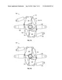 CONCENTRIC LOW PROFILE CLAMPING SYSTEMS AND METHODS FOR MAKING AND     BREAKING THREADED CONNECTIONS diagram and image