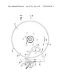 DEBRIS ASSEMBLY FOR AN AGRICULTURAL ROW UNIT diagram and image