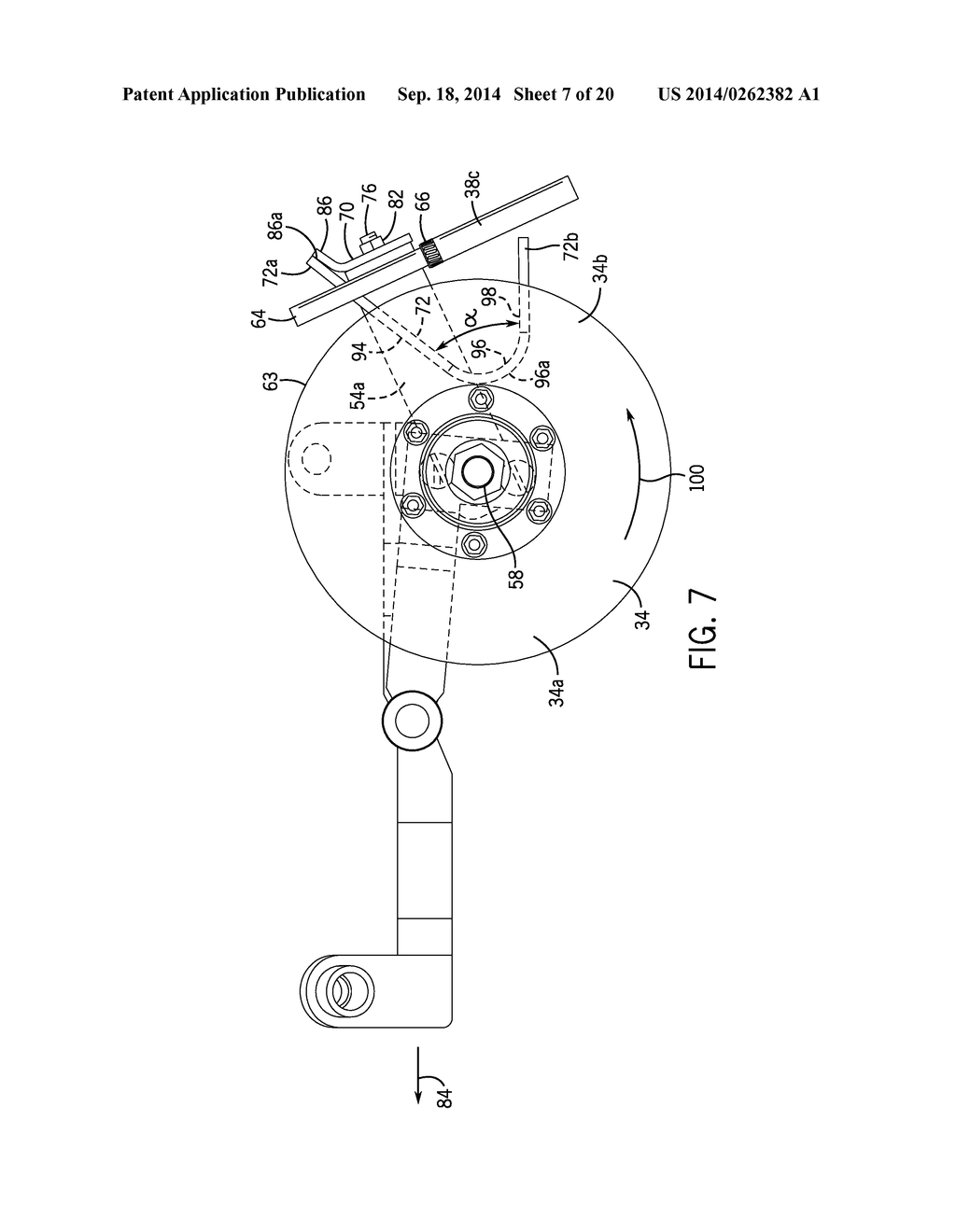 DEBRIS ASSEMBLY FOR AN AGRICULTURAL ROW UNIT - diagram, schematic, and image 08