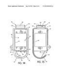 WHILE IN USE WEATHERPROOF COVER FOR AN ELECTRICAL BOX diagram and image