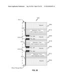 SIMULTANEOUS AND SELECTIVE WIDE GAP PARTITIONING OF VIA STRUCTURES USING     PLATING RESIST diagram and image