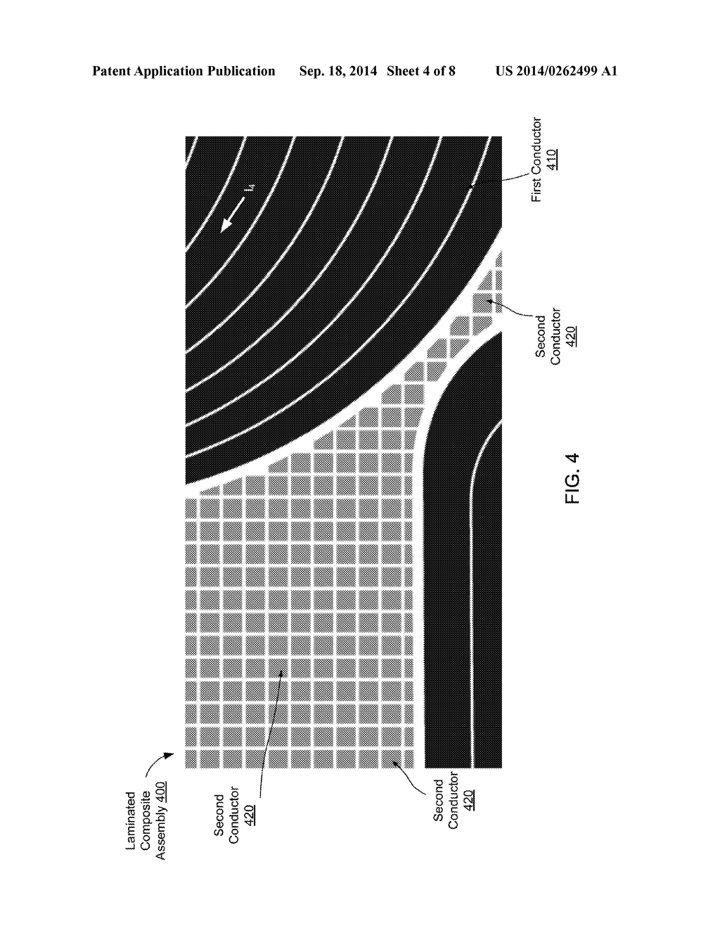 METHODS AND APPARATUS FOR OPTIMIZING ELECTRICALLY INOPERATIVE ZONES ON     LAMINATED COMPOSITE ASSEMBLIES - diagram, schematic, and image 05