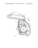 Systems for Assisted Braking Belay with a Lever Disengagement Mechanism diagram and image