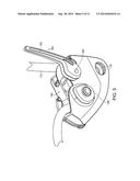 Systems for Assisted Braking Belay with a Lever Disengagement Mechanism diagram and image