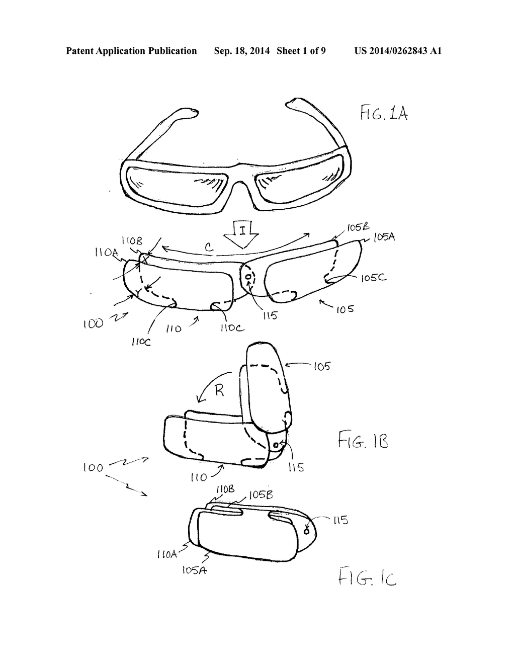 COMPACT PROTECTIVE COVER FOR EYEWEAR - diagram, schematic, and image 02