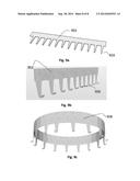 HANGING UTENSIL RACK AND METHOD OF MANUFACTURER diagram and image