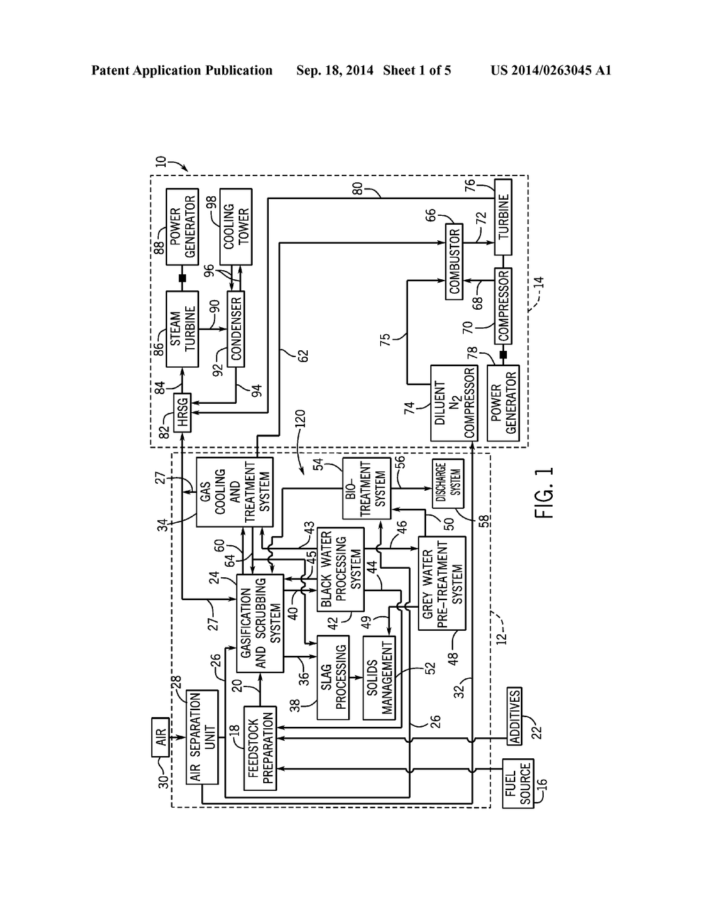 GASIFICATION WASTE WATER TREATMENT USING AIR SEPARATION UNIT OXYGEN - diagram, schematic, and image 02