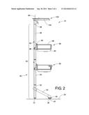 STANDING SHOWER CADDY diagram and image