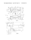 FLUID RESERVOIR, A SYSTEM FOR FLUID SUPPLY COMPRISING SAID RESERVOIR AND     USE OF SAID RESERVOIR IN A SYSTEM FOR SUPPLY OF INK TO AN INK JET PRINTER diagram and image