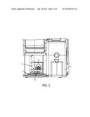 BEVERAGE APPARATUS WASTE BIN LEVEL DETECTION diagram and image