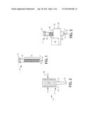 THREADED DISPENSE NOZZLE AND ALIGNMENT METHOD AND DEVICE FOR PHOTORESIST     AND OTHER FLUID COATERS diagram and image