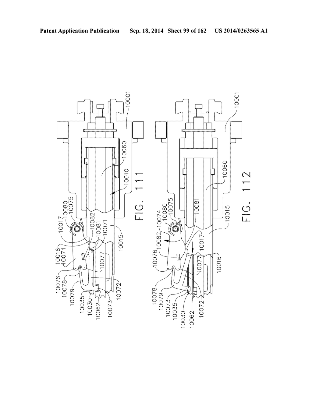 DRIVE SYSTEM LOCKOUT ARRANGEMENTS FOR MODULAR SURGICAL INSTRUMENTS - diagram, schematic, and image 100