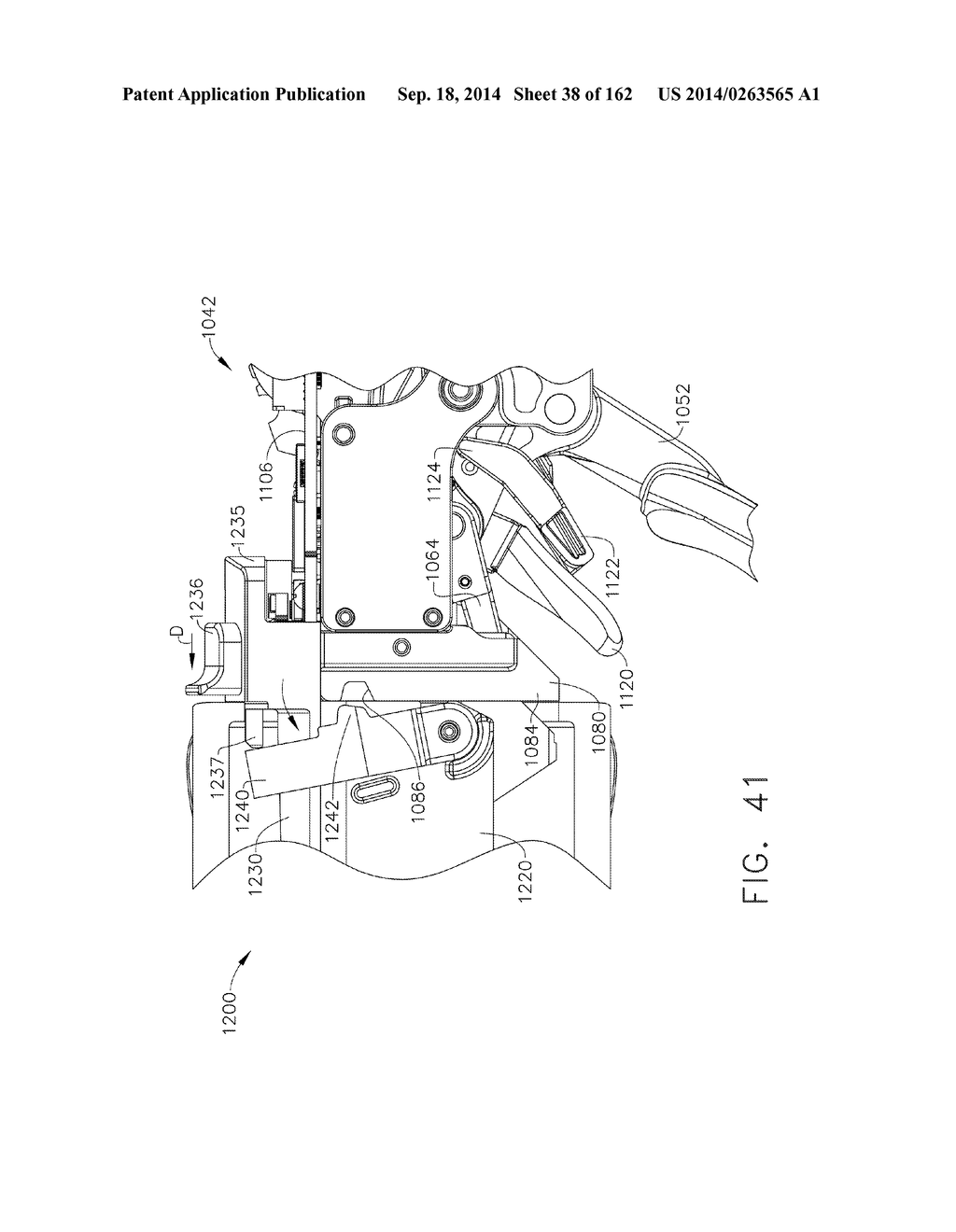 DRIVE SYSTEM LOCKOUT ARRANGEMENTS FOR MODULAR SURGICAL INSTRUMENTS - diagram, schematic, and image 39