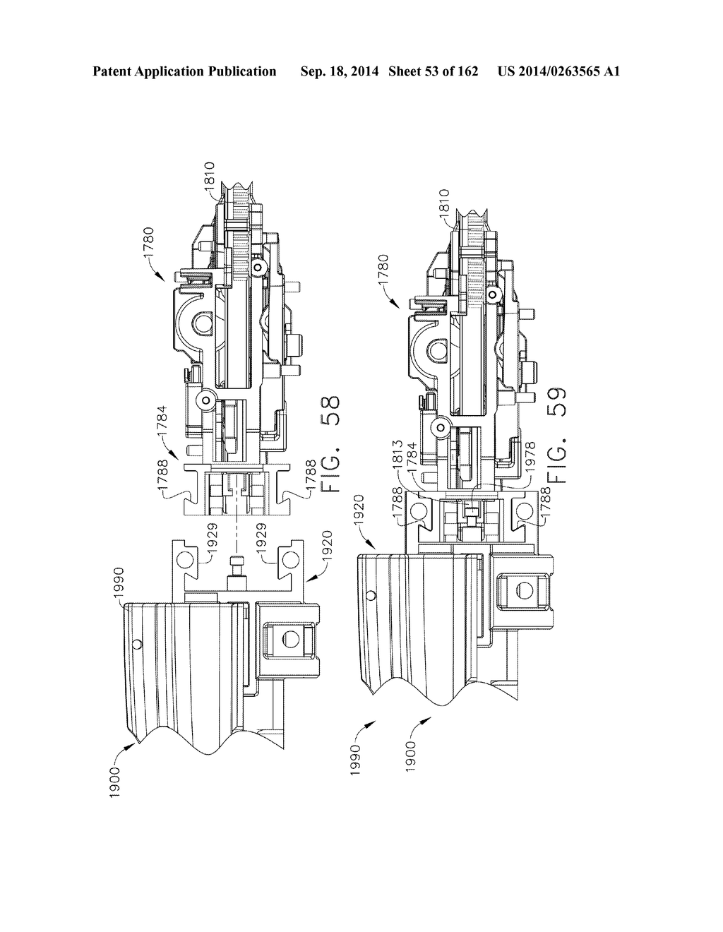 DRIVE SYSTEM LOCKOUT ARRANGEMENTS FOR MODULAR SURGICAL INSTRUMENTS - diagram, schematic, and image 54