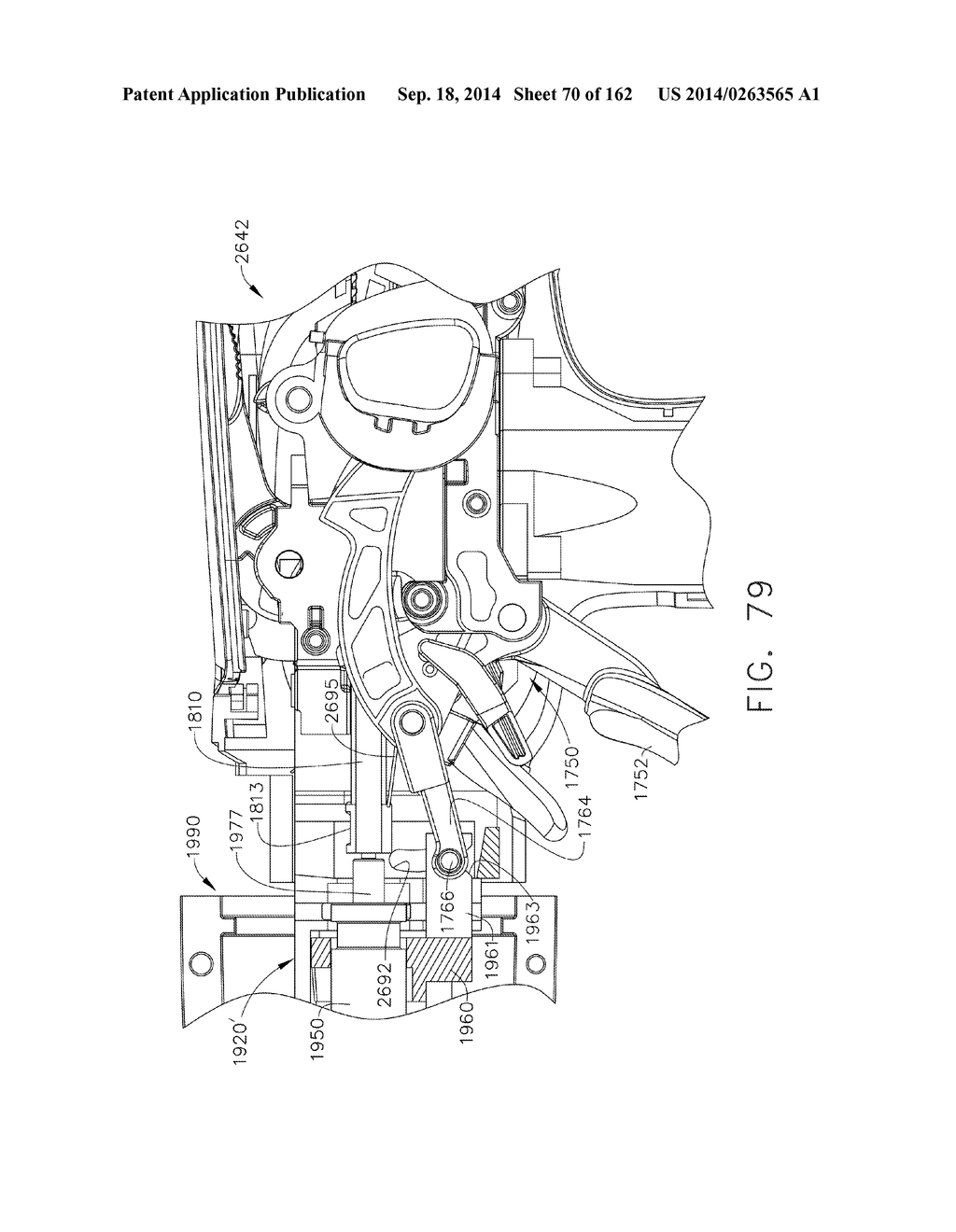 DRIVE SYSTEM LOCKOUT ARRANGEMENTS FOR MODULAR SURGICAL INSTRUMENTS - diagram, schematic, and image 71