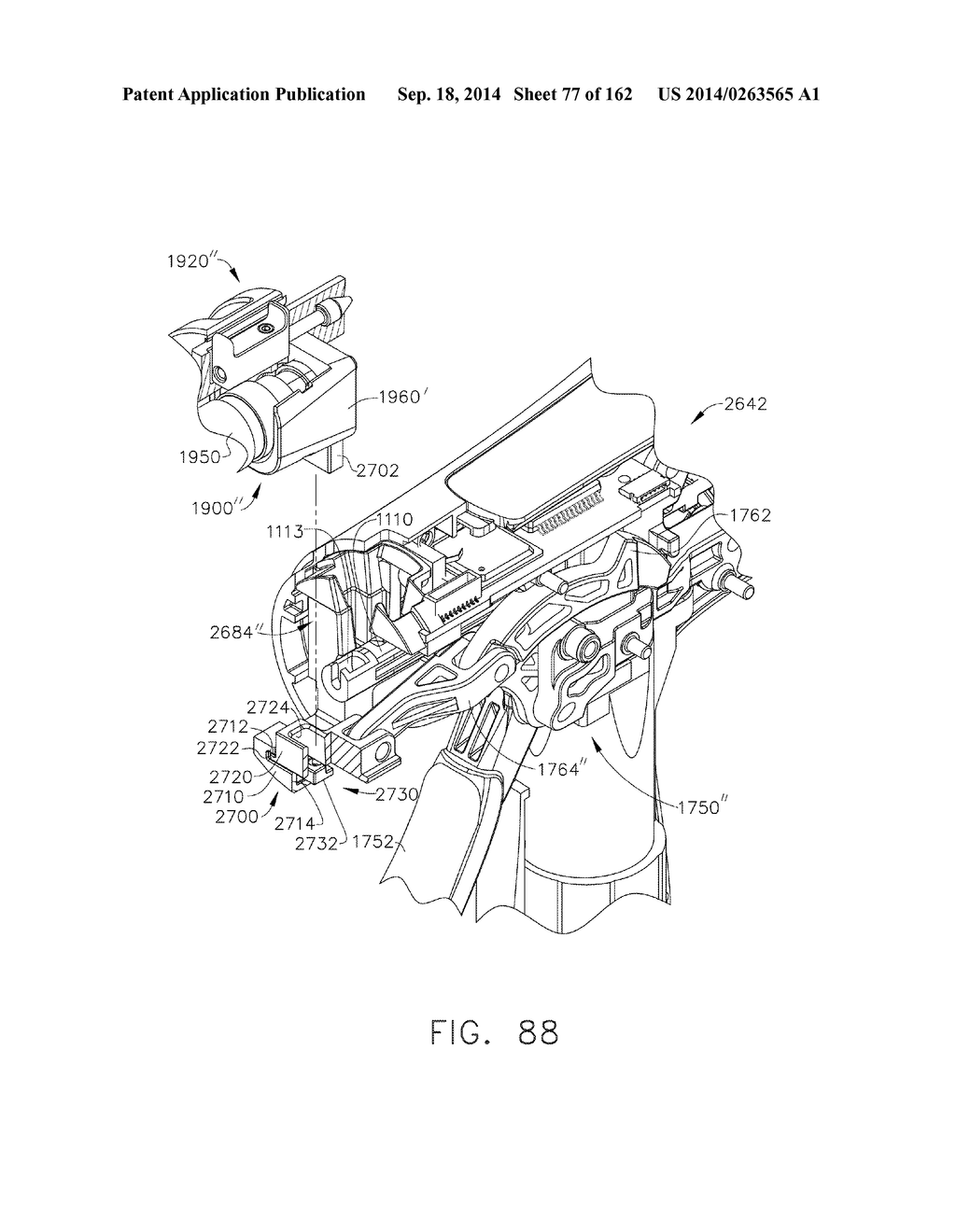 DRIVE SYSTEM LOCKOUT ARRANGEMENTS FOR MODULAR SURGICAL INSTRUMENTS - diagram, schematic, and image 78