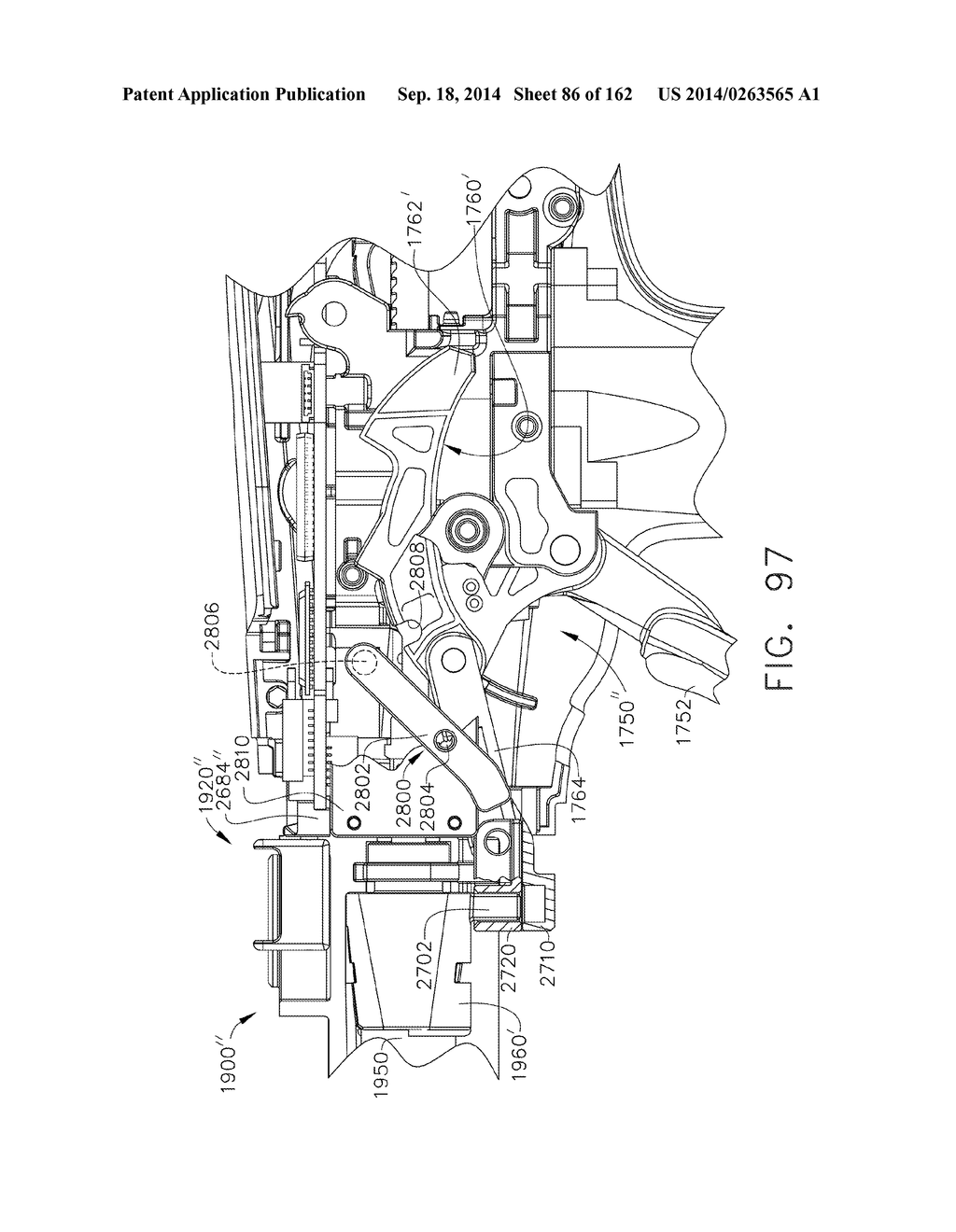 DRIVE SYSTEM LOCKOUT ARRANGEMENTS FOR MODULAR SURGICAL INSTRUMENTS - diagram, schematic, and image 87