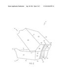 CLAMSHELL CONTAINER WITH ANTI-BIND FEATURE diagram and image