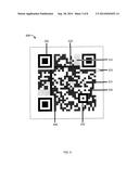 SYSTEM AND METHOD FOR PARTITE OPTICALLY READABLE CODE diagram and image
