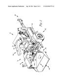 PIVOTING WINCH ASSEMBLY FOR A WOOD CHIPPER diagram and image