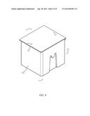 Hygienic Tissue Dispenser diagram and image