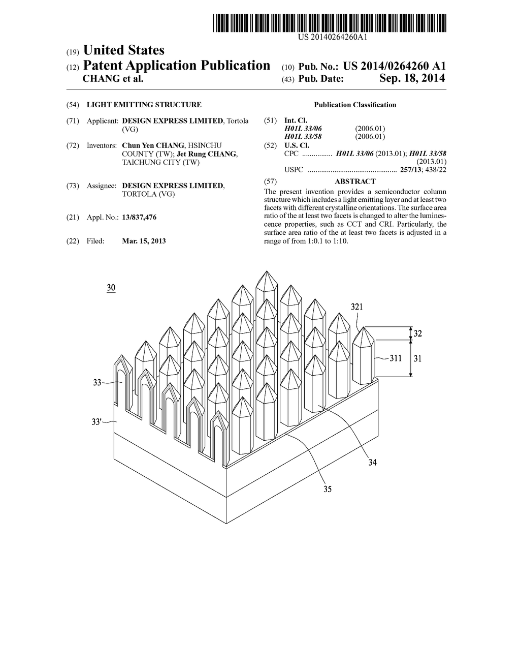 LIGHT EMITTING STRUCTURE - diagram, schematic, and image 01