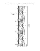 SEMICONDUCTOR DEVICES HAVING DIELECTRIC CAPS ON CONTACTS AND RELATED     FABRICATION METHODS diagram and image