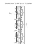 SEMICONDUCTOR DEVICES HAVING DIELECTRIC CAPS ON CONTACTS AND RELATED     FABRICATION METHODS diagram and image