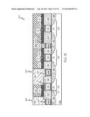 SEMICONDUCTOR DEVICES HAVING DIELECTRIC CAPS ON CONTACTS AND RELATED     FABRICATION METHODS diagram and image