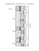 SEMICONDUCTOR DEVICES HAVING DIELECTRIC CAPS ON CONTACTS AND RELATED     FABRICATION METHODS diagram and image