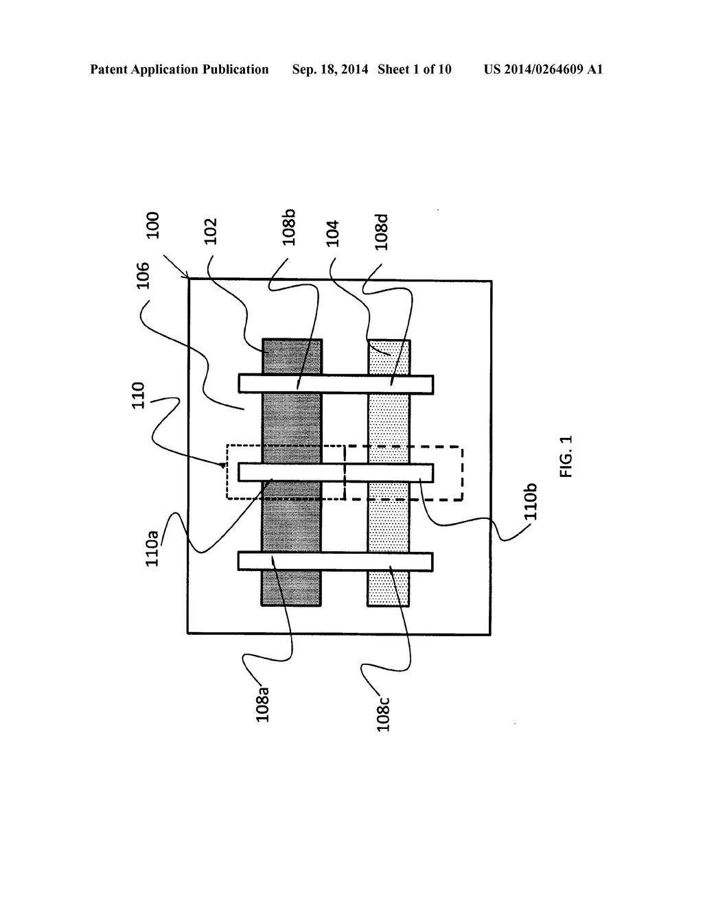 SEMICONDUCTOR DEVICE INCLUDING DUMMY ISOLATION GATE STRUCTURE AND METHOD     OF FABRICATING THEREOF - diagram, schematic, and image 02