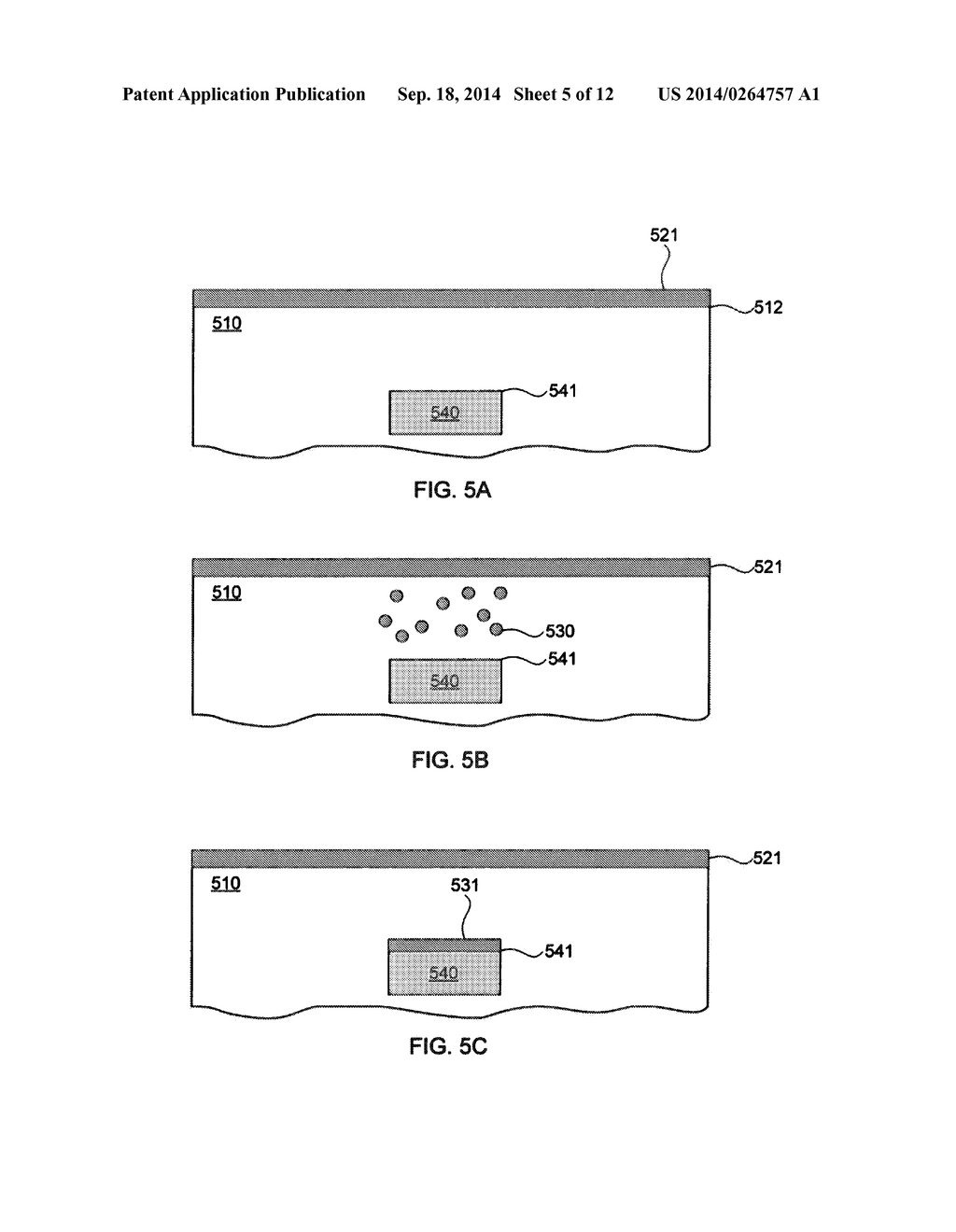 METAL STRUCTURES AND METHODS OF USING SAME FOR TRANSPORTING OR GETTERING     MATERIALS DISPOSED WITHIN SEMICONDUCTOR SUBSTRATES - diagram, schematic, and image 06