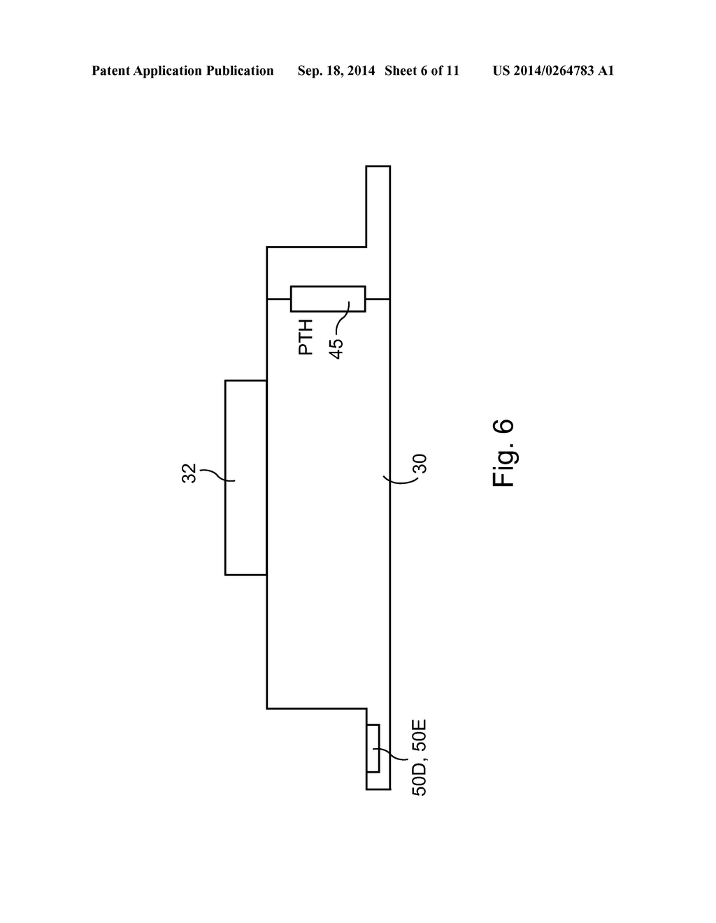 APPARATUS FOR ELECTRONIC ASSEMBLY WITH IMPROVED INTERCONNECT AND     ASSOCIATED METHODS - diagram, schematic, and image 07