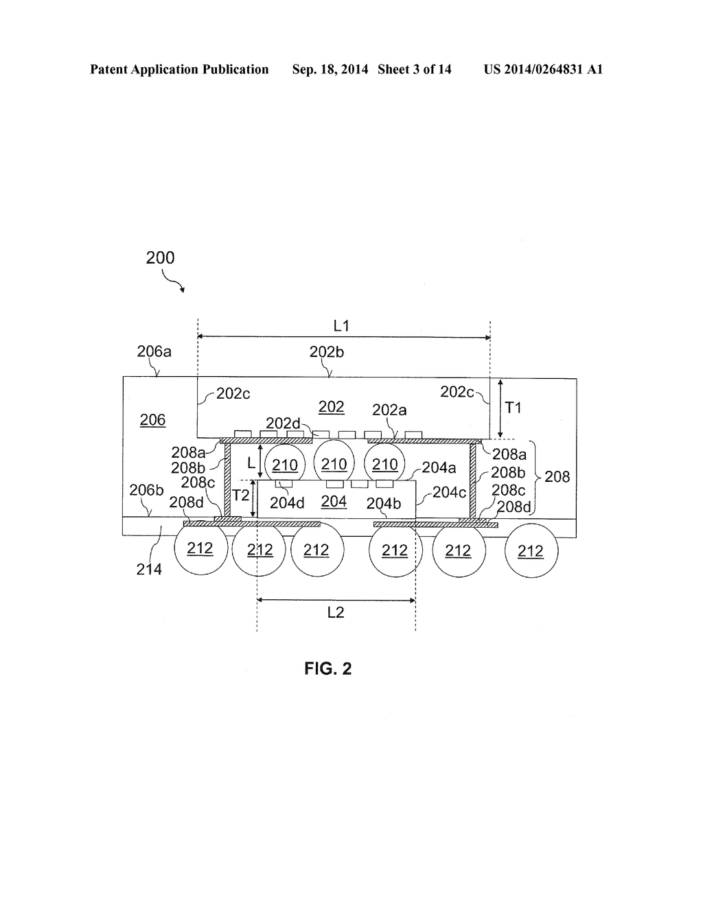 CHIP ARRANGEMENT AND A METHOD FOR MANUFACTURING A CHIP ARRANGEMENT - diagram, schematic, and image 04