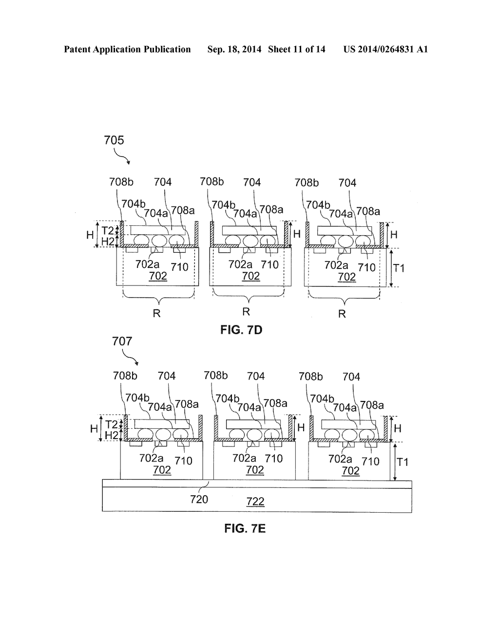 CHIP ARRANGEMENT AND A METHOD FOR MANUFACTURING A CHIP ARRANGEMENT - diagram, schematic, and image 12