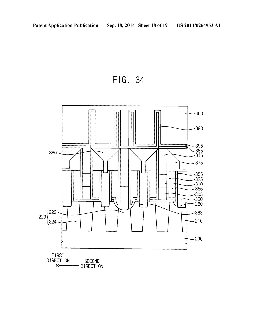 WIRING STRUCTURES, METHODS OF MANUFACTURING THE SAME, AND METHODS OF     MANUFACTURING SEMICONDUCTOR DEVICES HAVING THE SAME - diagram, schematic, and image 19