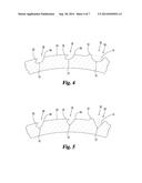 ECHOGENIC SURFACES WITH PRESSED-DIMPLE FORMATIONS diagram and image