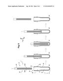 ASSEMBLY CONSISTING OF A DECONTAMINATION DEVICE AND AT LEAST ONE PREFORM,     FACILITY AND METHOD FOR PRODUCING A STERILE CONTAINER diagram and image