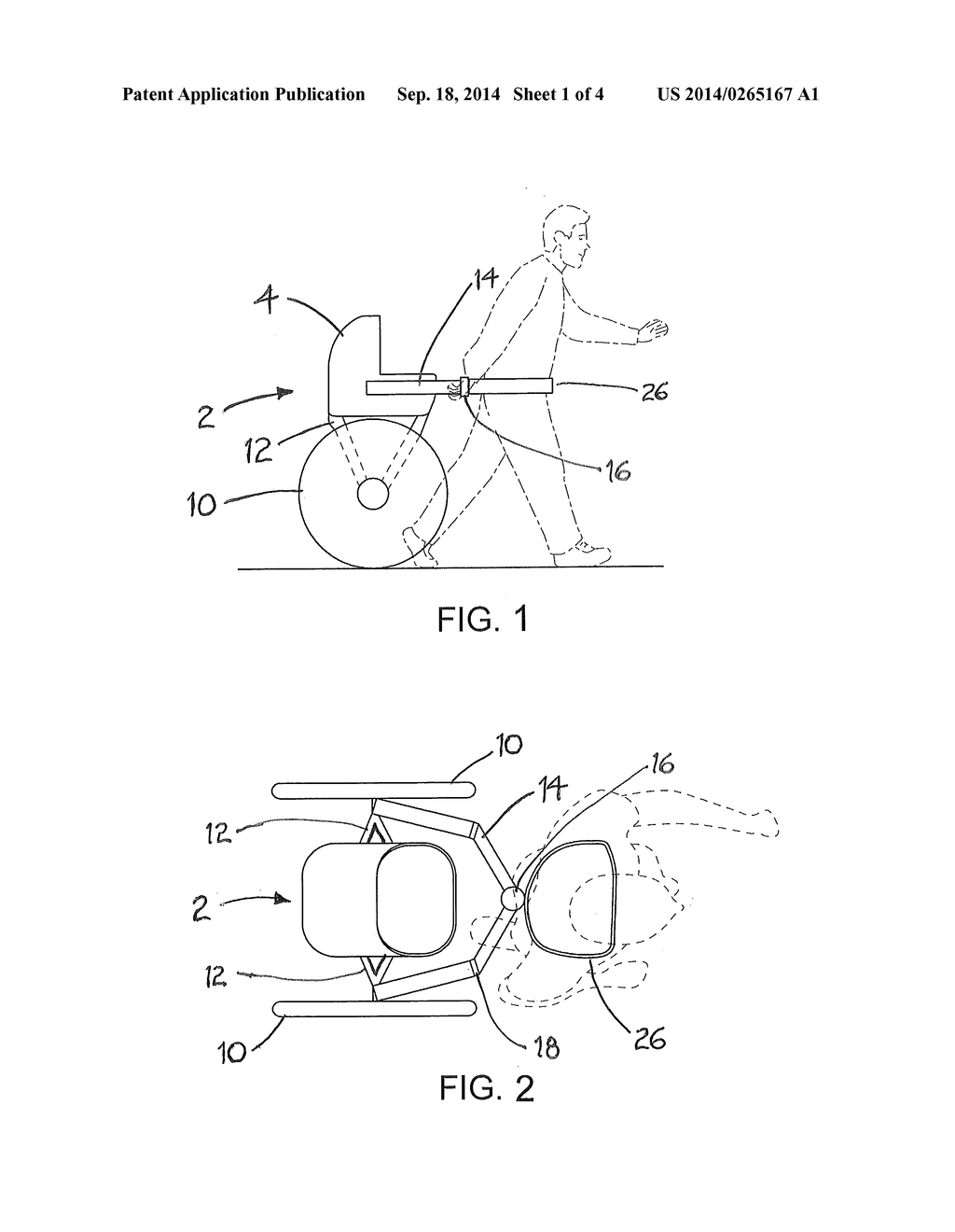 HANDS FREE CARRIAGE AND HARNESS ASSEMBLY HAVING MULTIPLE MODES OF TOWING A     LOAD - diagram, schematic, and image 02
