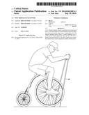 Pole Propelled Velocipede diagram and image