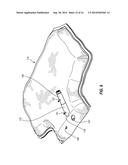 AIRBAG ASSEMBLIES WITH HEAT SHIELD DEFLECTORS diagram and image