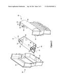 ADAPTABLE BIN WITH MOVEABLE SHELF diagram and image