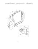 INVISIBLE SLIDING DOOR TRIM STRUCTURE diagram and image