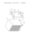 CART HAVING CORNER BUMPERS, SIDE CONTAINERS, AND CORNER TOP HOLDERS diagram and image