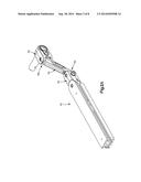 ADJUSTABLE LIMB SUPPORT FOR PERSONAL MOBILITY VEHICLES diagram and image